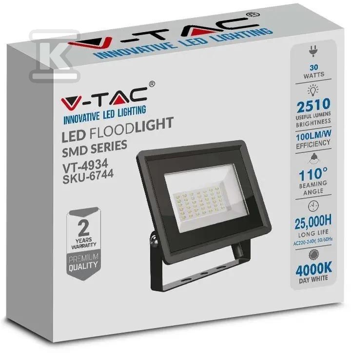 Projektor LED V-TAC 30W SMD F-CLASS - 6744